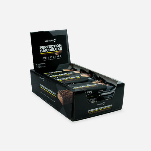BODY&FIT Perfection Bar Deluxe - Chocolate Caramel - 825 gram (15 repen)