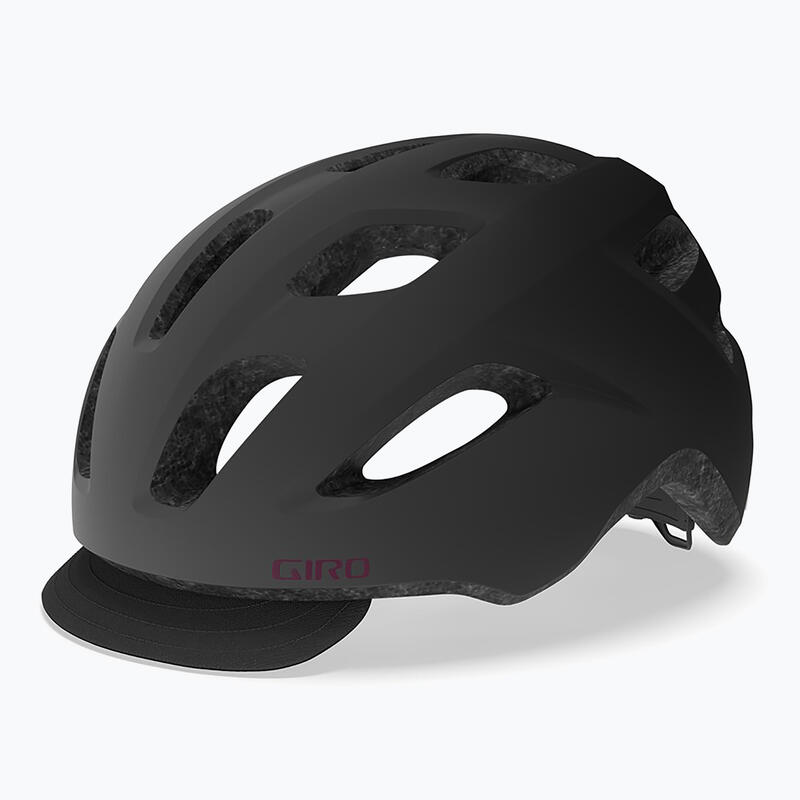 Kask rowerowy Miejski Giro Cormick Matte Grey Maroon 54-61cm