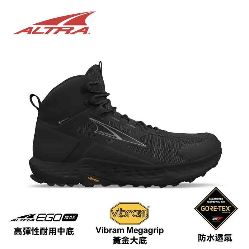 Timp Hiker GTX W 女款高筒防水透氣登山鞋 - 黑色