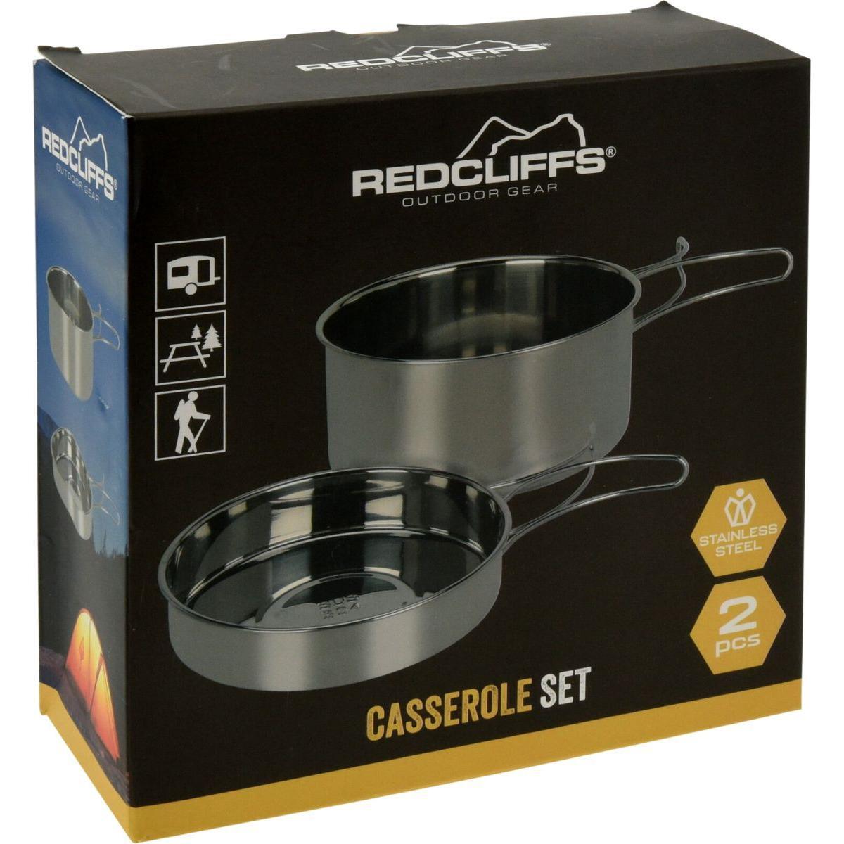 Schüssel Set Edelstahl Camping - Redcliffs, Edelstahl 4/4