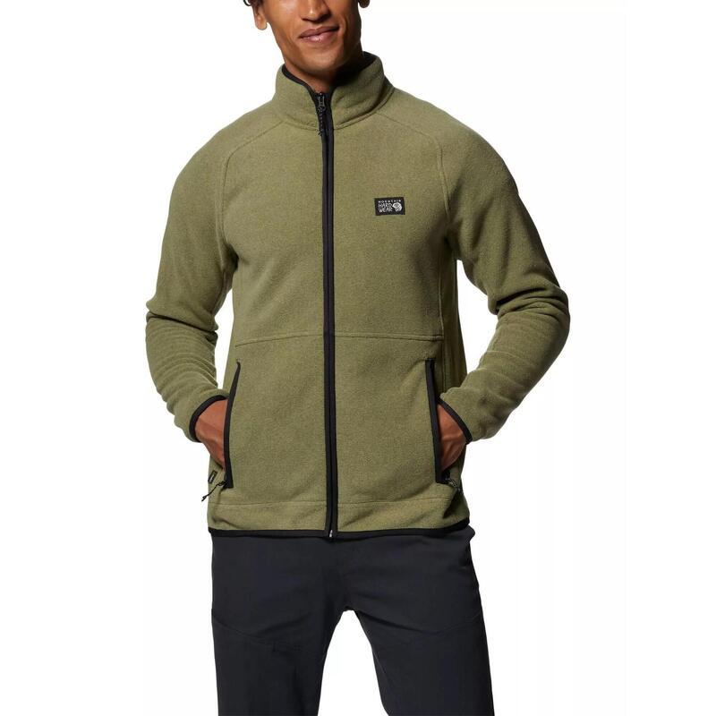 Bluza polarowa Polartec Dbl Brushed Full Zip - zielona