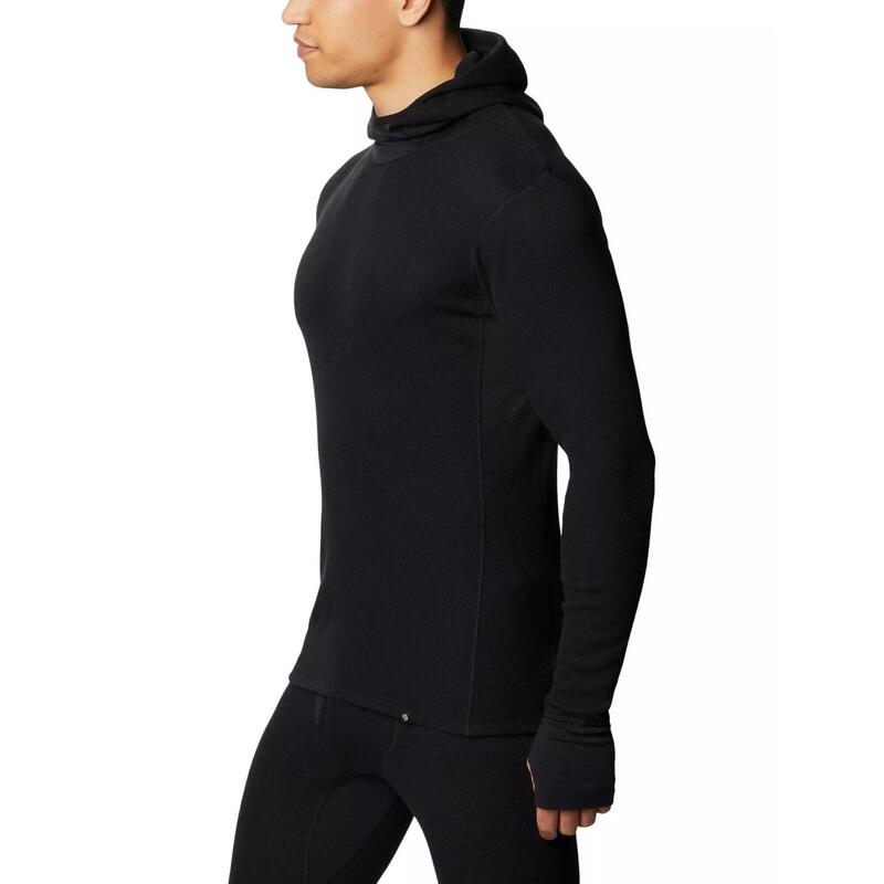 Diamond Peak Thermal Hoody férfi aláöltöző felső - fekete