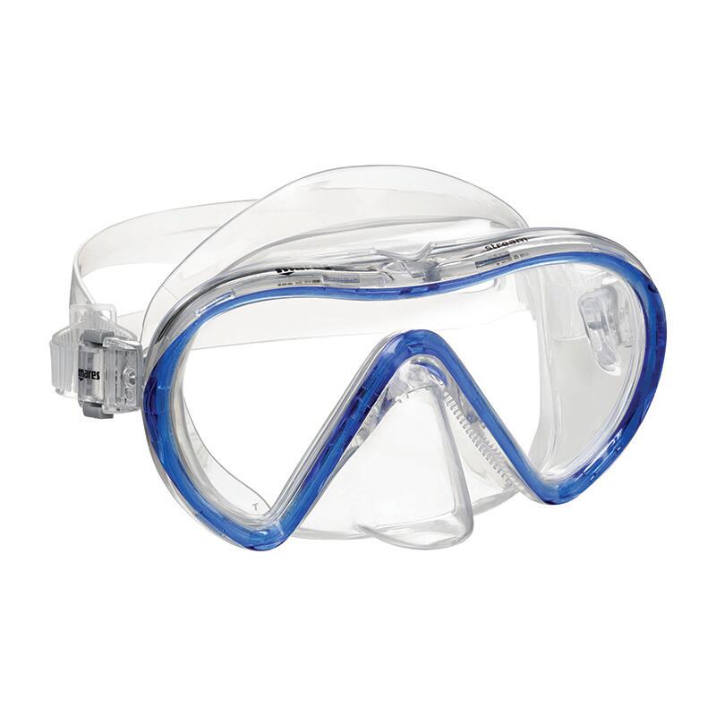 Masca snorkeling Mares AQ - STREAM, Albastru