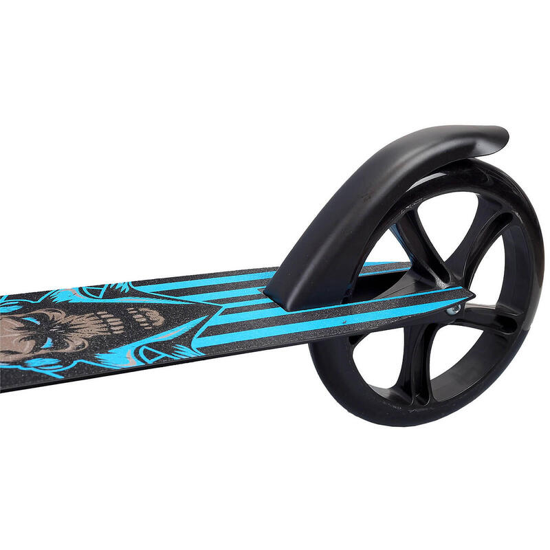 Trotineta pliabila Skull Rider, neagra