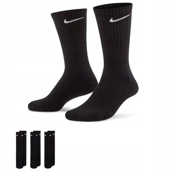 Calze da uomo Nike Everyday cushioned nere