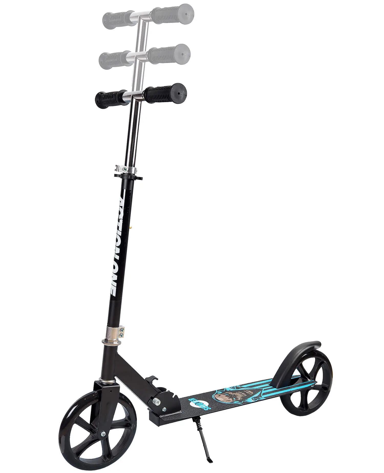 SKULL RIDER összecsukható roller, fekete 2/7
