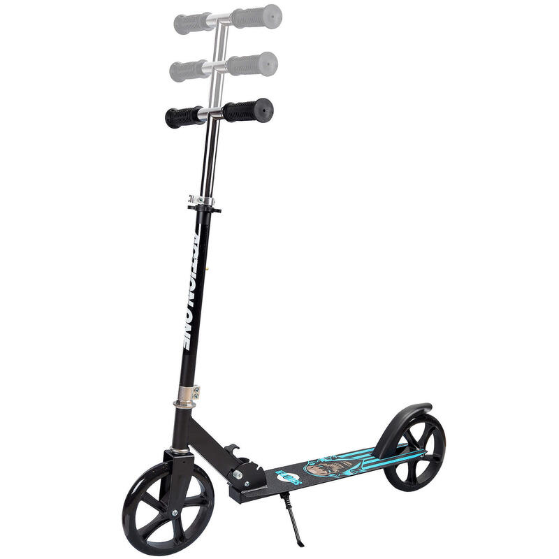 Trotineta pliabila Skull Rider, neagra