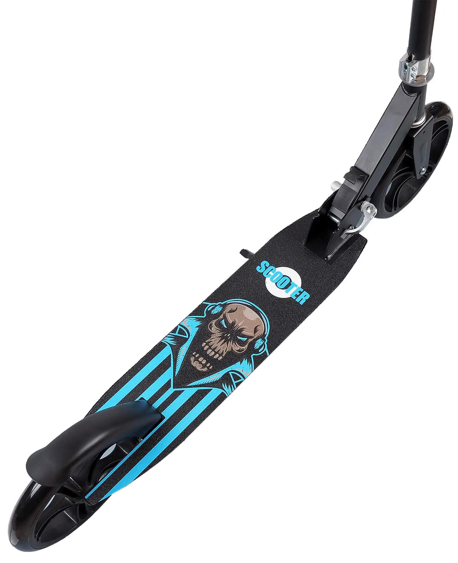 SKULL RIDER összecsukható roller, fekete 4/7