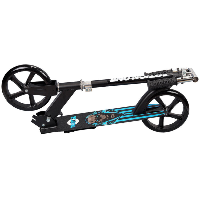 Trotineta pliabila Skull Rider, neagra