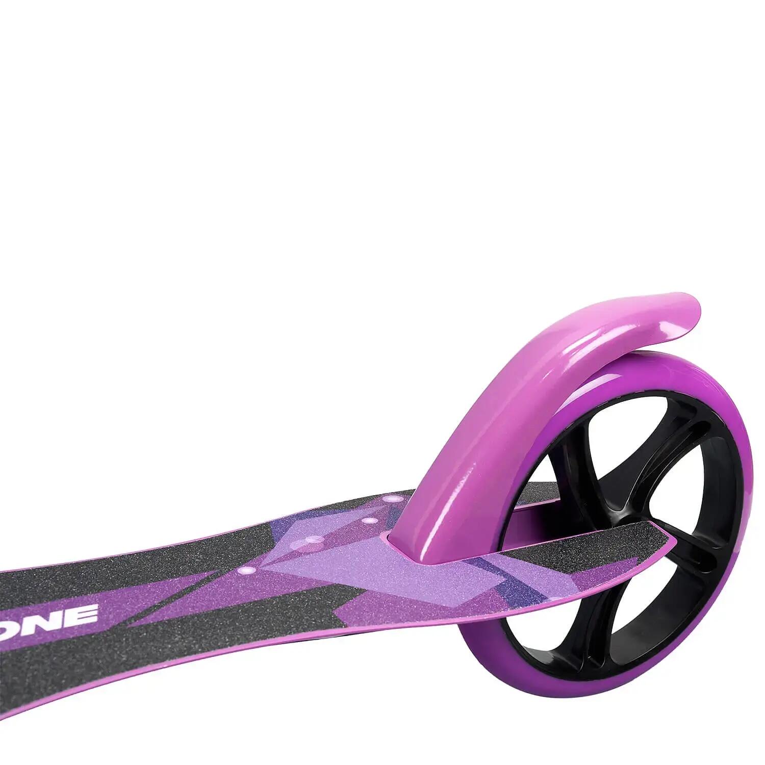 Nitro Purple összecsukható roller kitámasztóval, 200 mm-es kerekek, lila 7/7