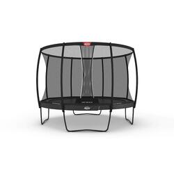 BERG Champion Regular Trampoline 430 Grijs + Safety Net Deluxe XL