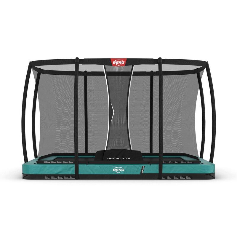 BERG Ultim Champion Trampoline InGround 330 Groen + Veiligheidsnet Deluxe