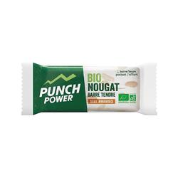 Punch Power Bionougat - Barre énergétique - Miel Amandes - Barre unitaire