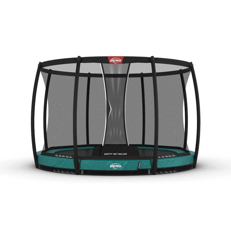 BERG Champion InGround Trampoline 330 Groen + Safety Net Deluxe