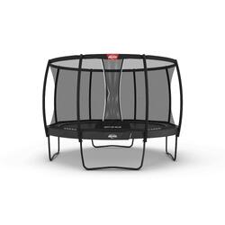 BERG Champion Regular Trampoline 380 Grijs + Safety Net Deluxe