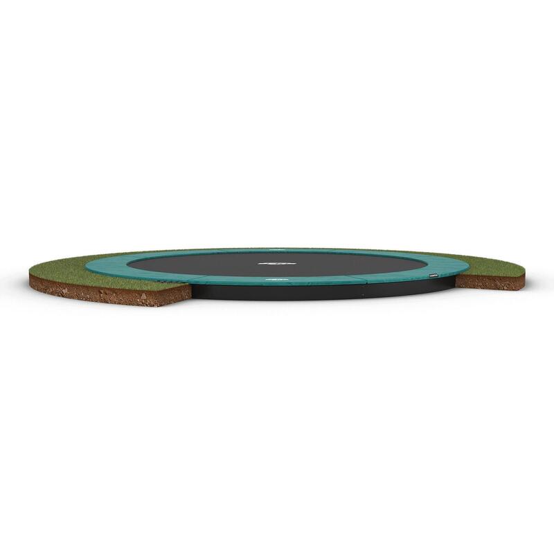 BERG SPORTS Champion FlatGround Trampoline 380 Verde