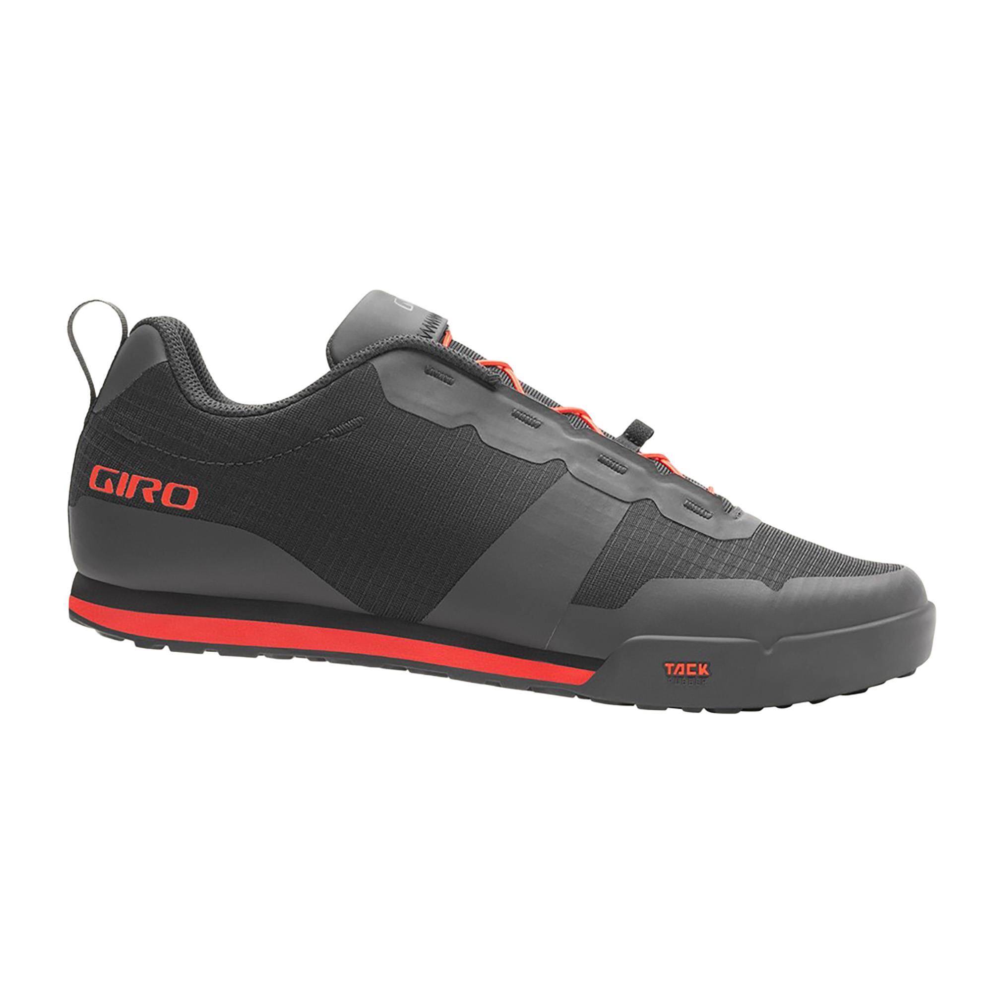Giro - Chaussures De Cyclisme Giro Tracker Fastlace À Plateforme Pour Hommes - Chaussures De Sport - Noir|rouge - 47 - Decathlon