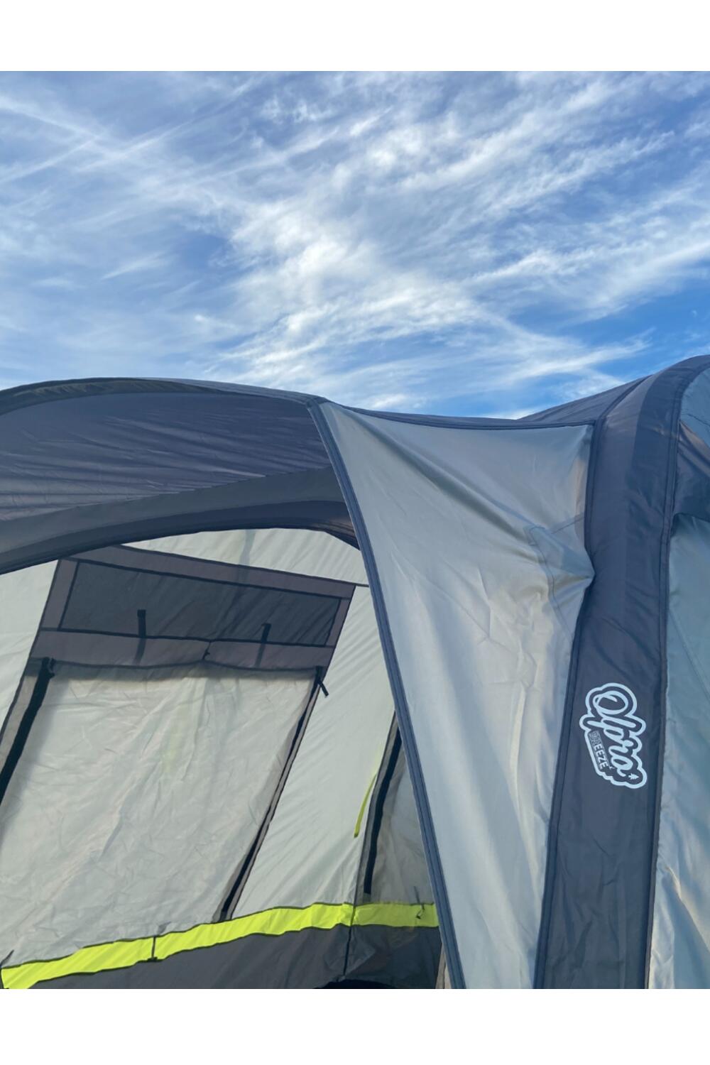 OLPRO Cubo Breeze v2 Campervan Awning -Lime & Grey 3/5