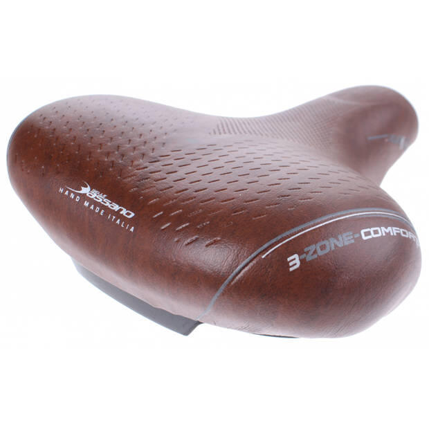 Selle de vélo Volare XL - marron 2/4