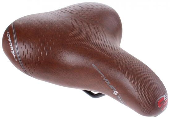 Selle de vélo Volare XL - marron