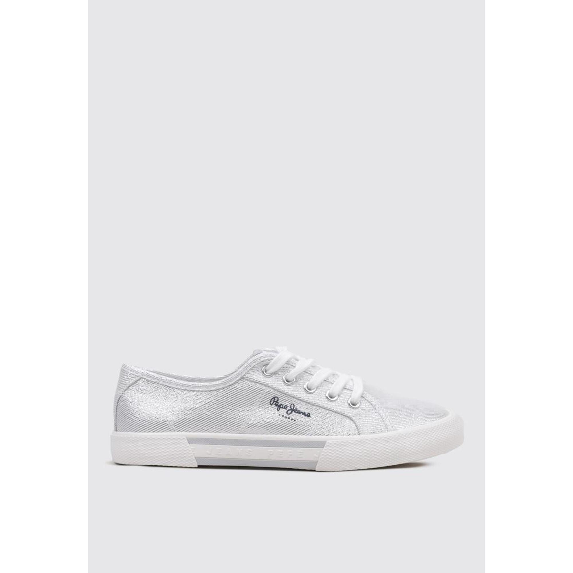 Pepe Jeans - Sneakers Deportivas Mujer Pepe Jeans Brady Party W Argenté - Baskets - Blanc|gris - 39 - Decathlon