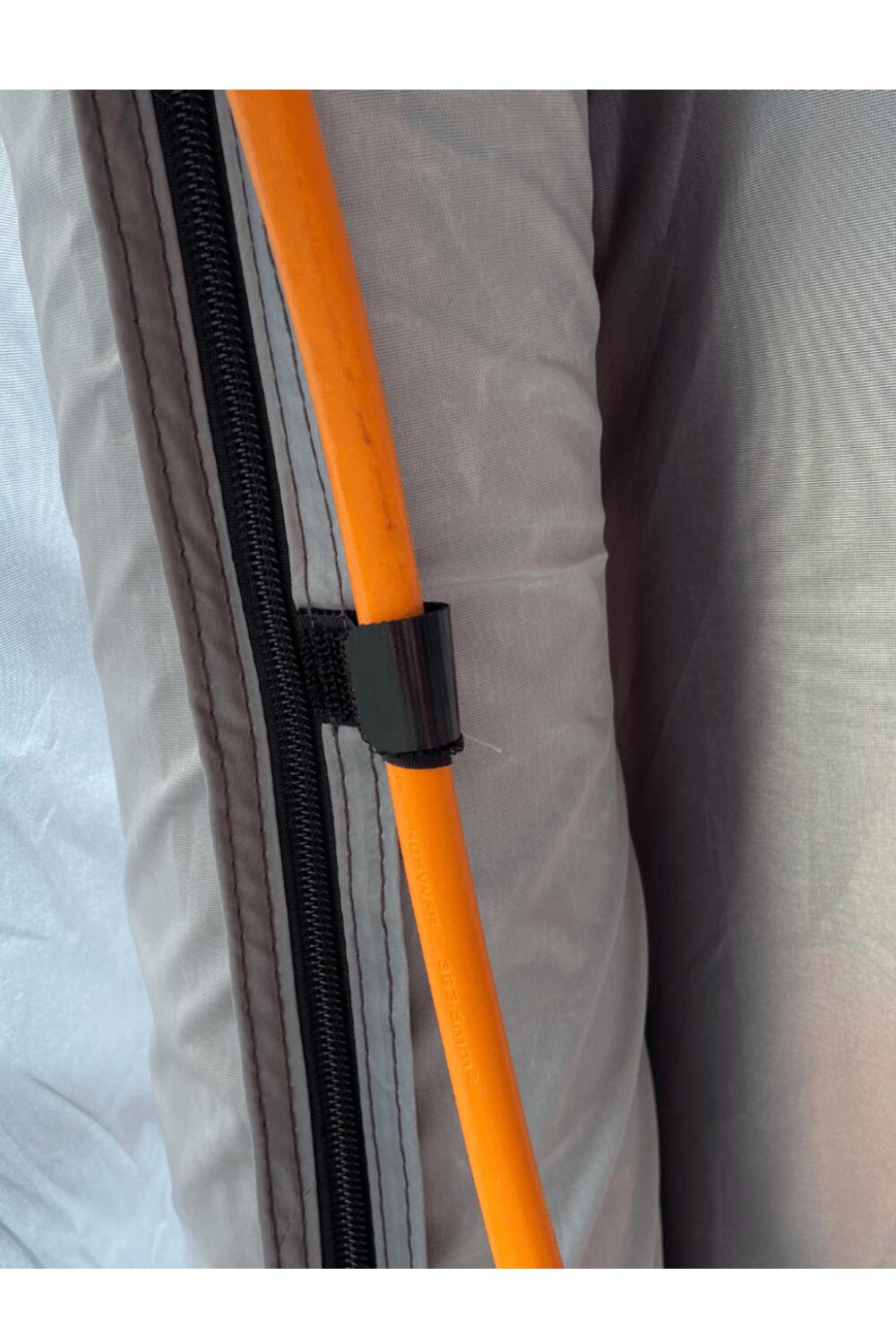 OLPRO Cocoon Breeze v2 Campervan Awning (Charcoal/Orange) 6/7