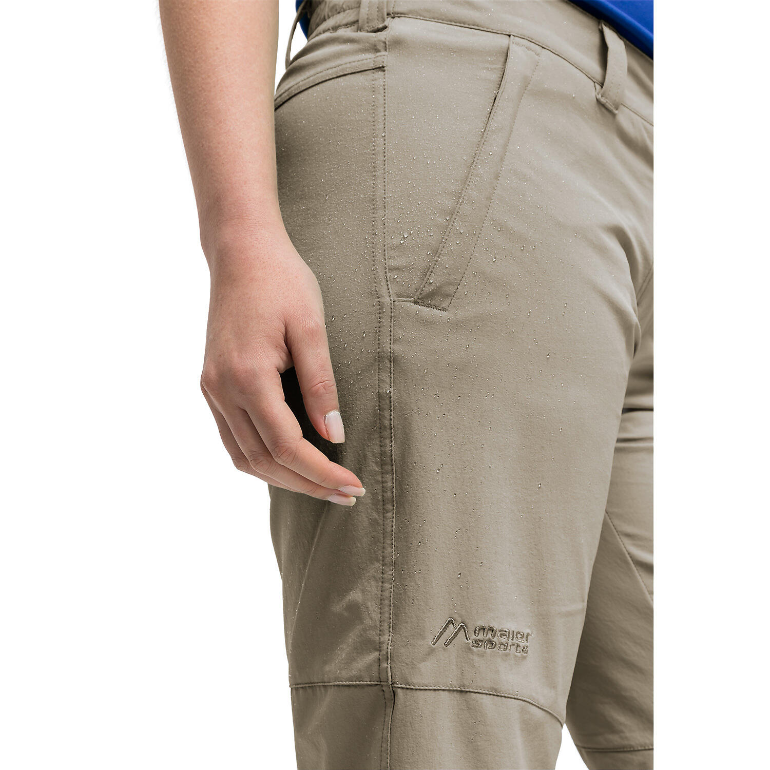 Lawa Korte Broek Dames Bermuda coriander 3/3