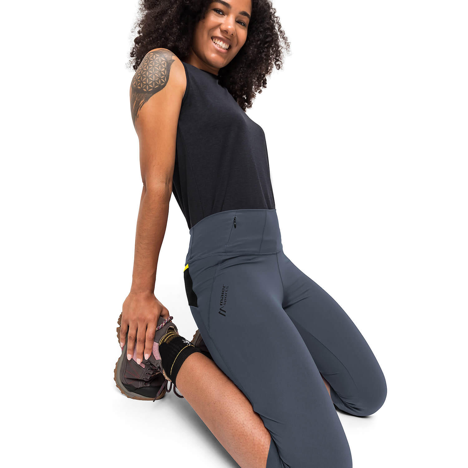 Damen Outdoorhose Arenit Capri 5/6