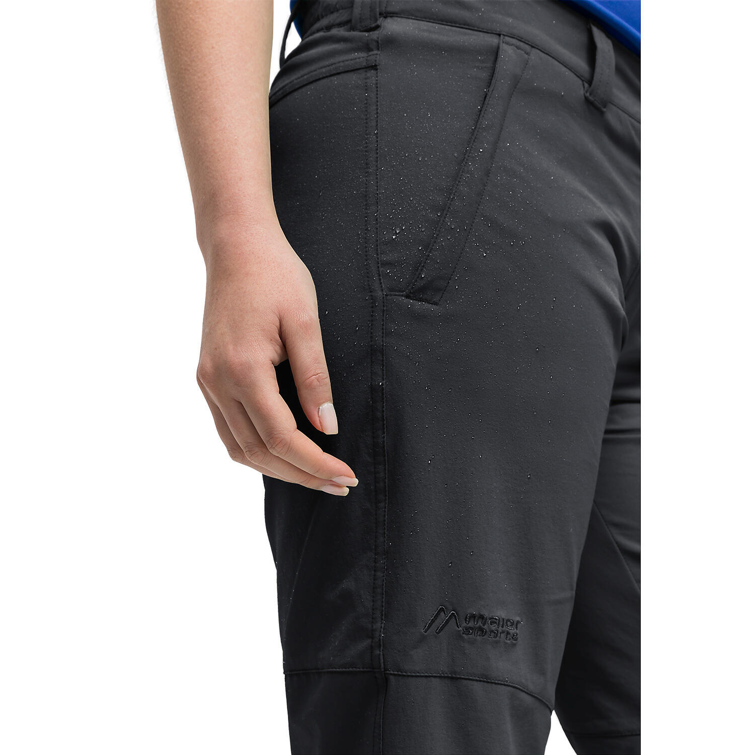Calções femininos das Bermudas Maier Sports Lawa 5/7