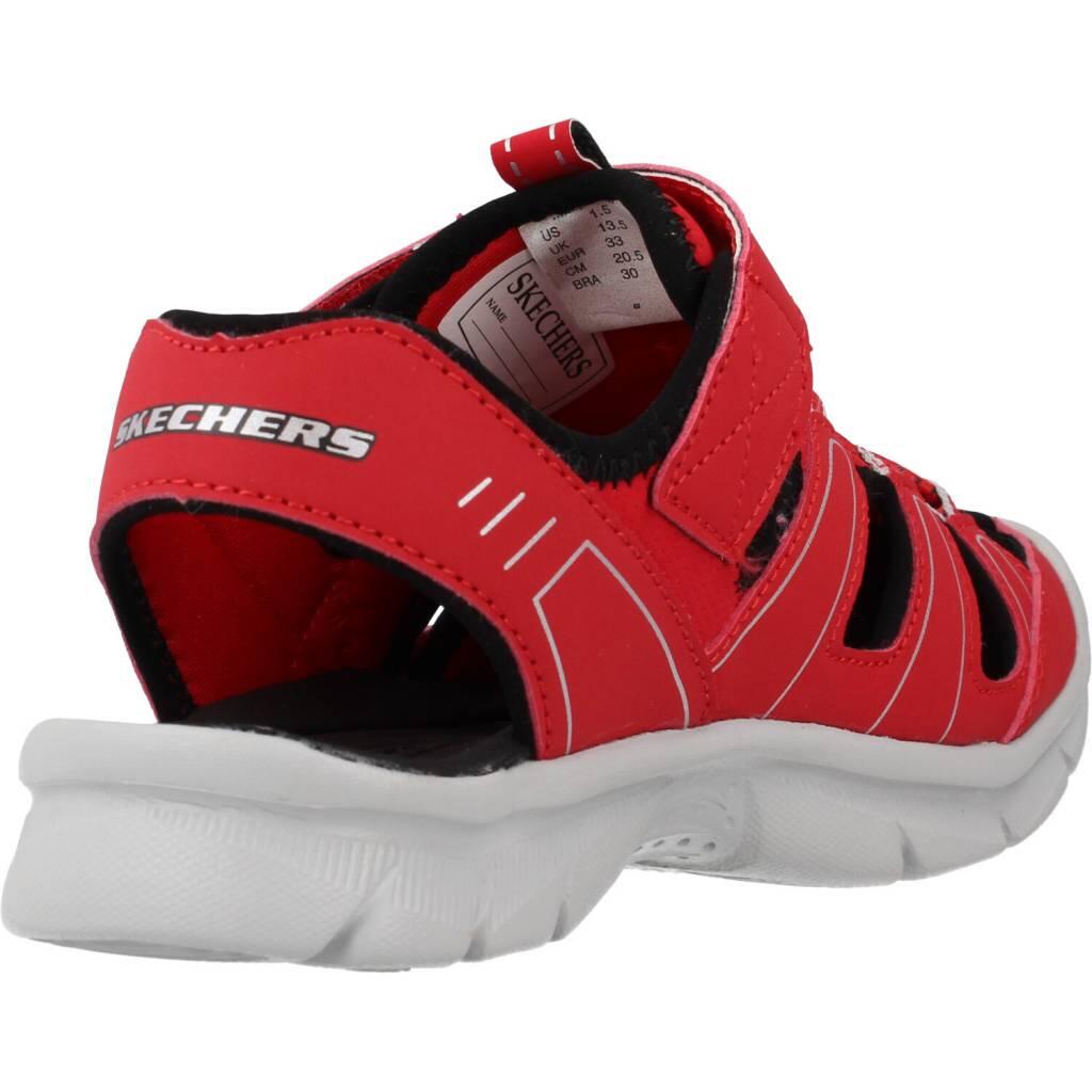 Sandales Hommes Skechers Relix rouge 3/5