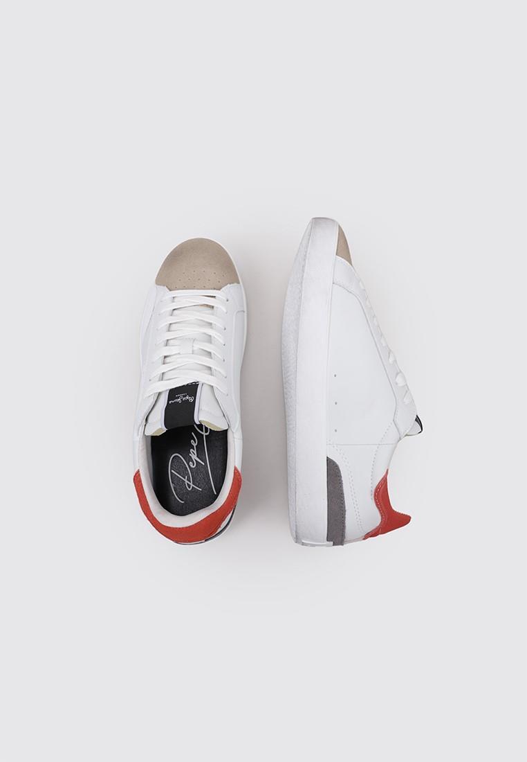 Chaussure de randonnée Baskets Homme Pepe Jeans LANE URBAN M Blan 5/5