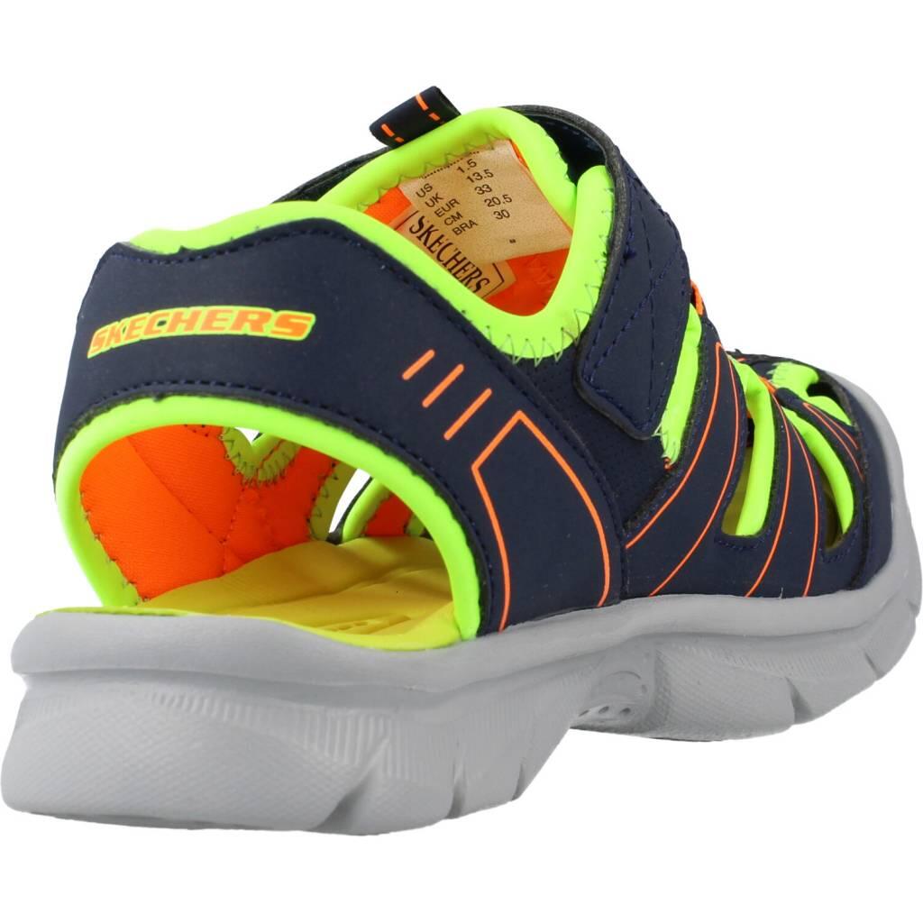 Sandales Skechers Modèle Relix Couleur Bleu 3/5