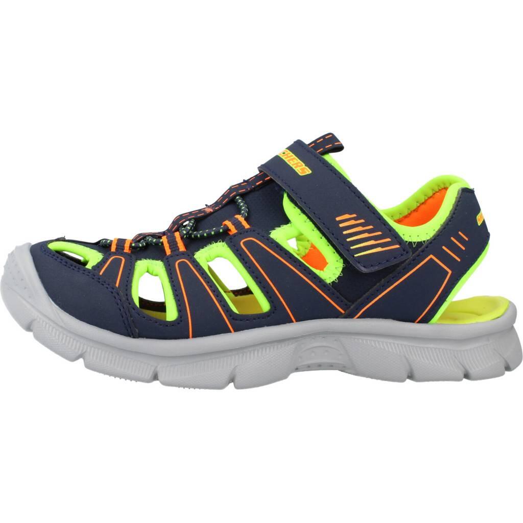Sandales Skechers Modèle Relix Couleur Bleu 2/5