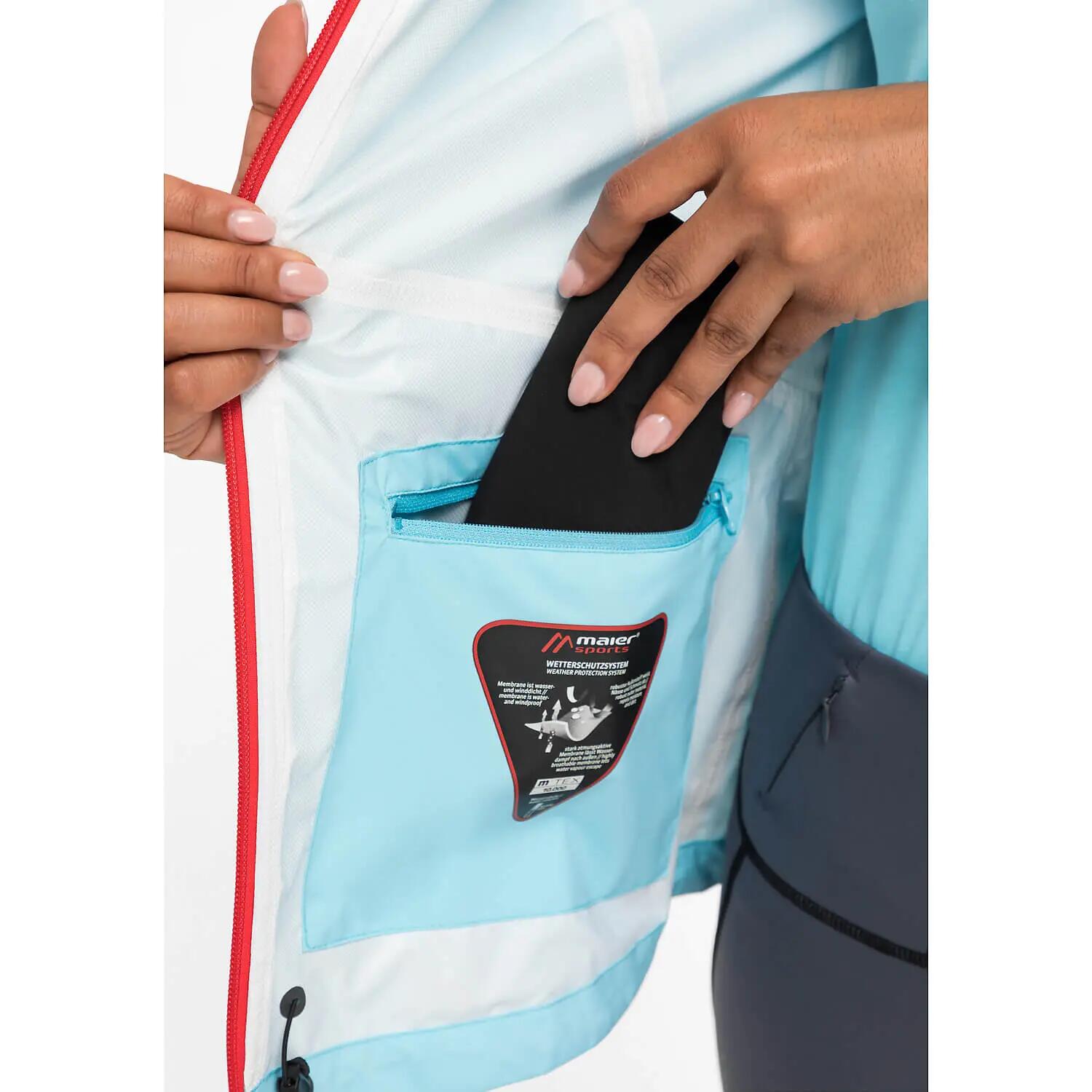 Damen Regenjacke Tind Eco 8/9