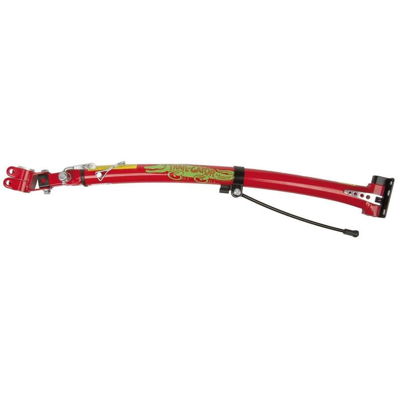 Trail-Gator tige tandem 25,4 - 31,8 mm acier rouge