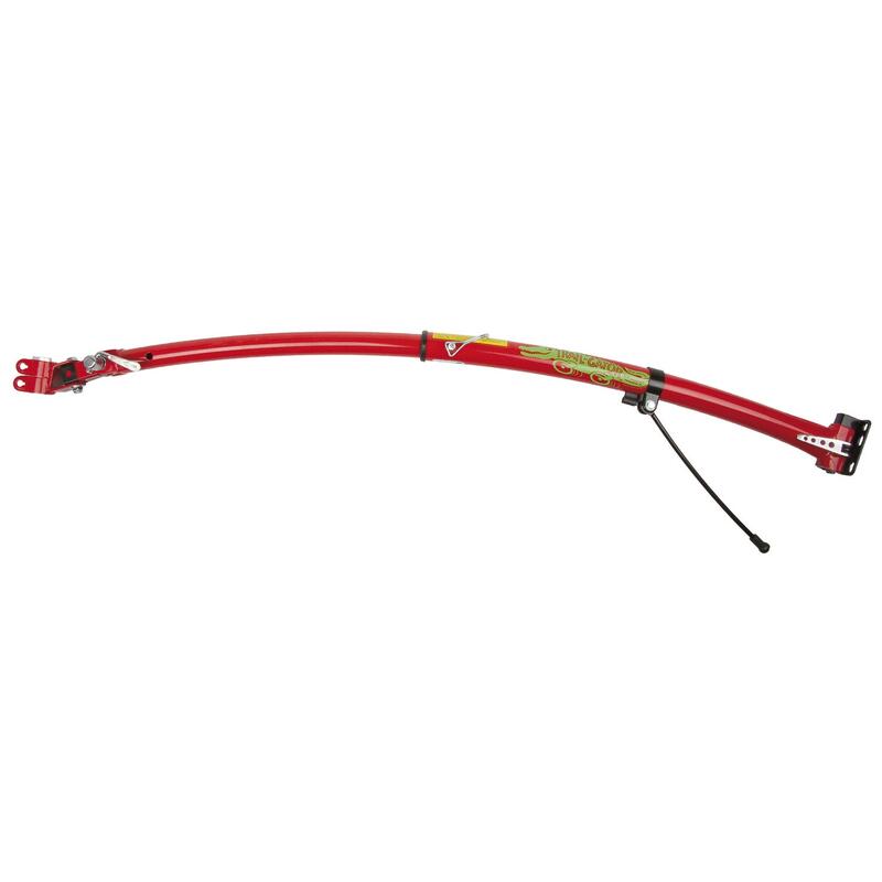 Trail-Gator tige tandem 25,4 - 31,8 mm acier rouge