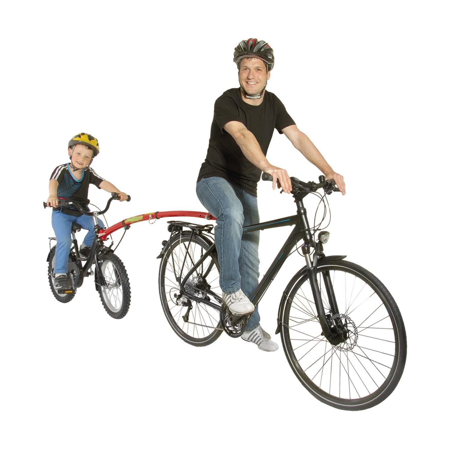 Trail-Gator tige tandem 25,4 - 31,8 mm acier rouge 5/6