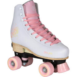 Playlife Classic patins à roulettes ajustables junior blanc/rose