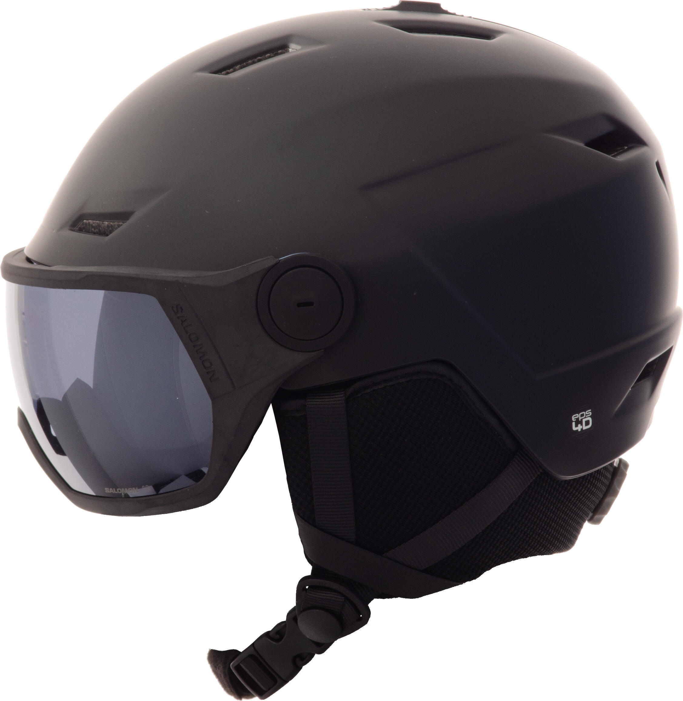 Salomon Pioneer LT Visor skihelm unisex matt schwarz 4/5