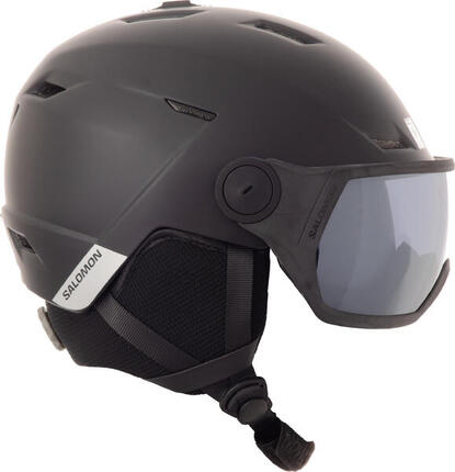 Salomon Pioneer LT Visor skihelm unisex matt schwarz