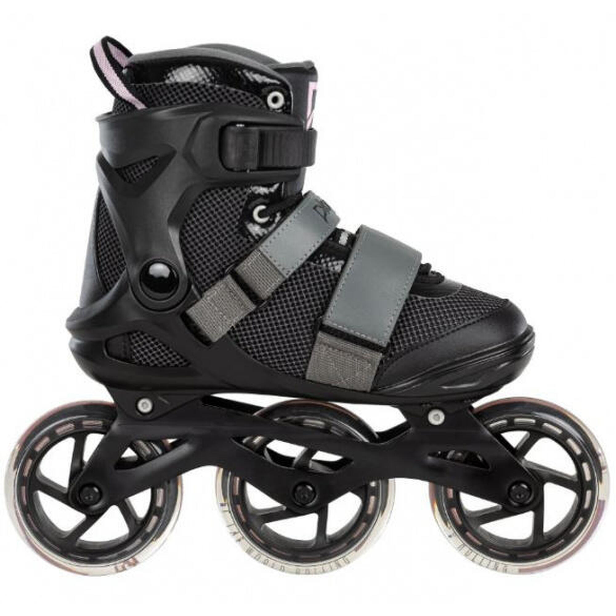 Playlife - Fitness GT 110 inline skates 80A zwart roze maat 40