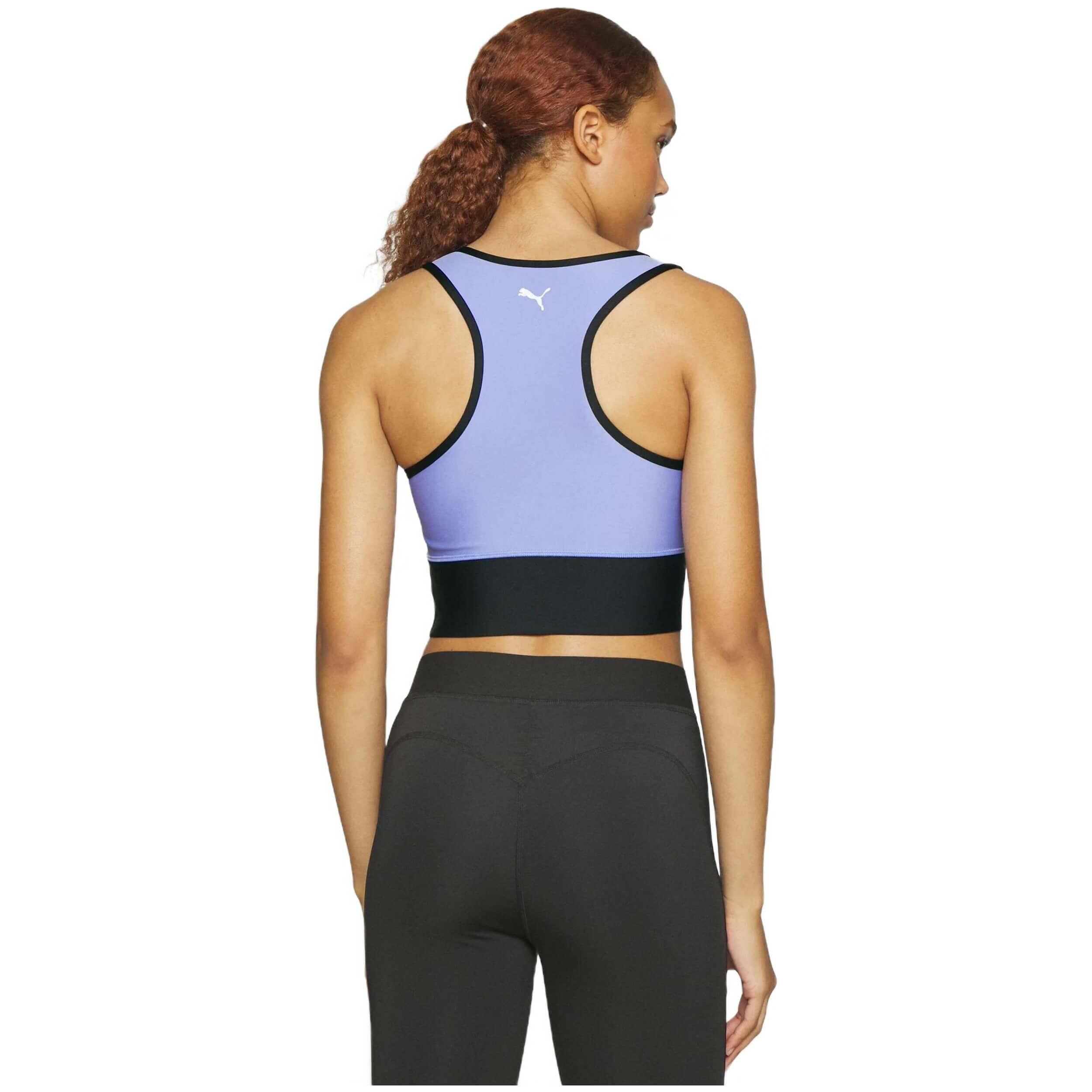 Top da donna Puma Fit skimmer blu 3/5