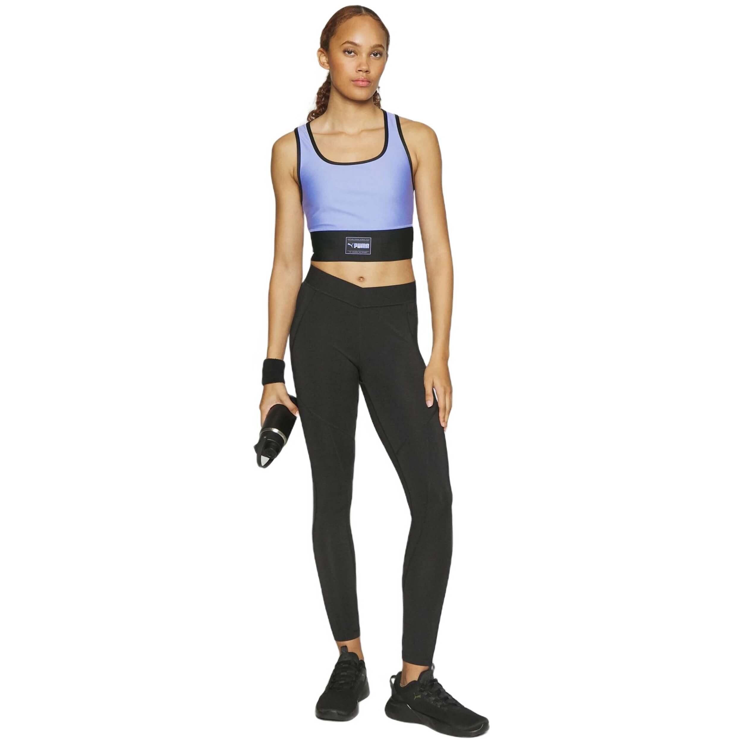 Top da donna Puma Fit skimmer blu 2/5