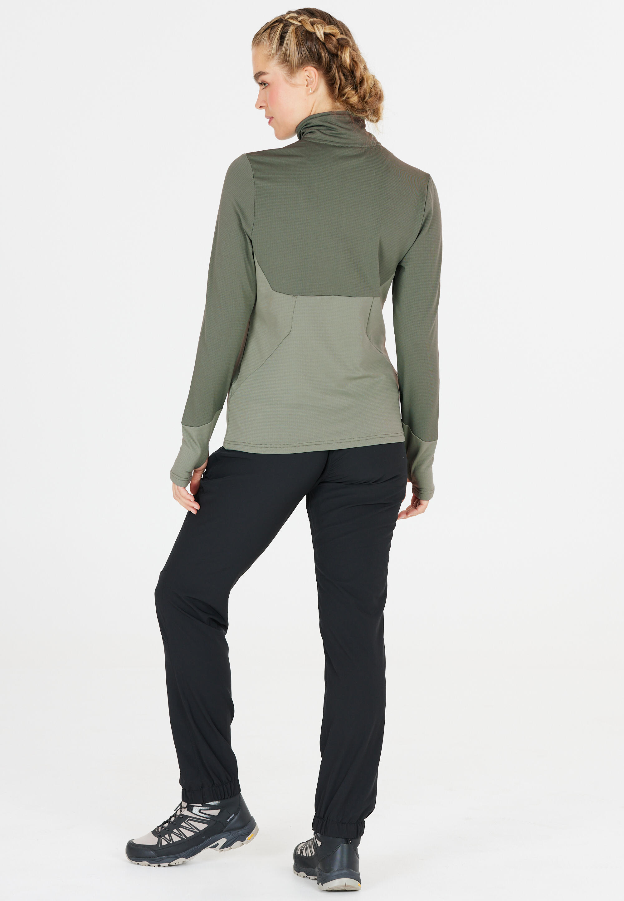 Polar con cremallera para mujer Whistler Cloudmont 5/5