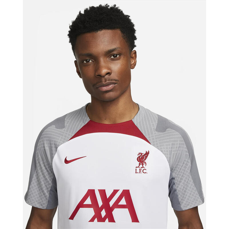 Nike Dri-FIT Liverpool Strike Voetbalshirt Heren Wit