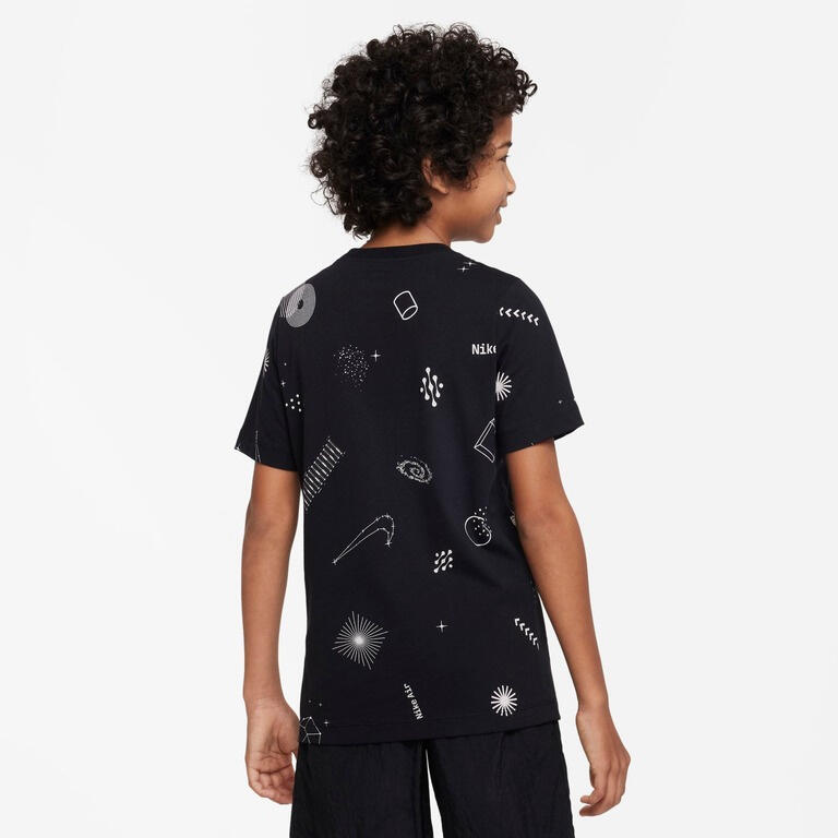 NIKE Sportswear T-Shirt Garçons Noir Taille L