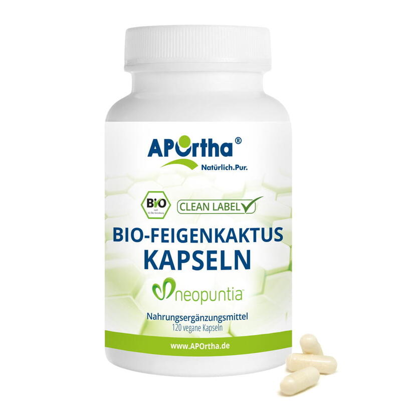 Neopuntia™ Bio-Feigenkaktus - 120 vegane Kapseln