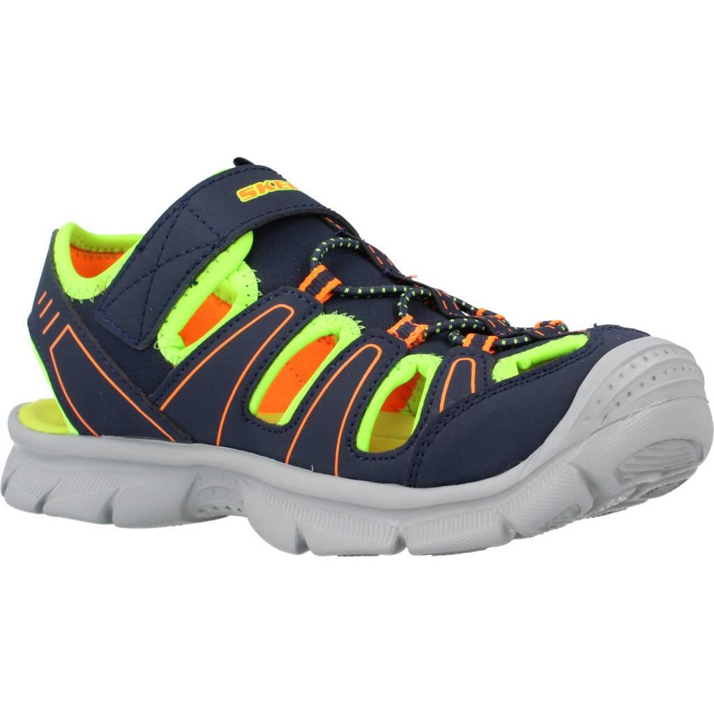 Sandales Skechers Modèle Relix Couleur Bleu 5/5