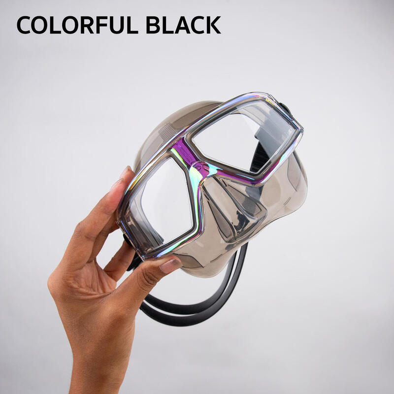 X TWO Free Dive Mask - Black