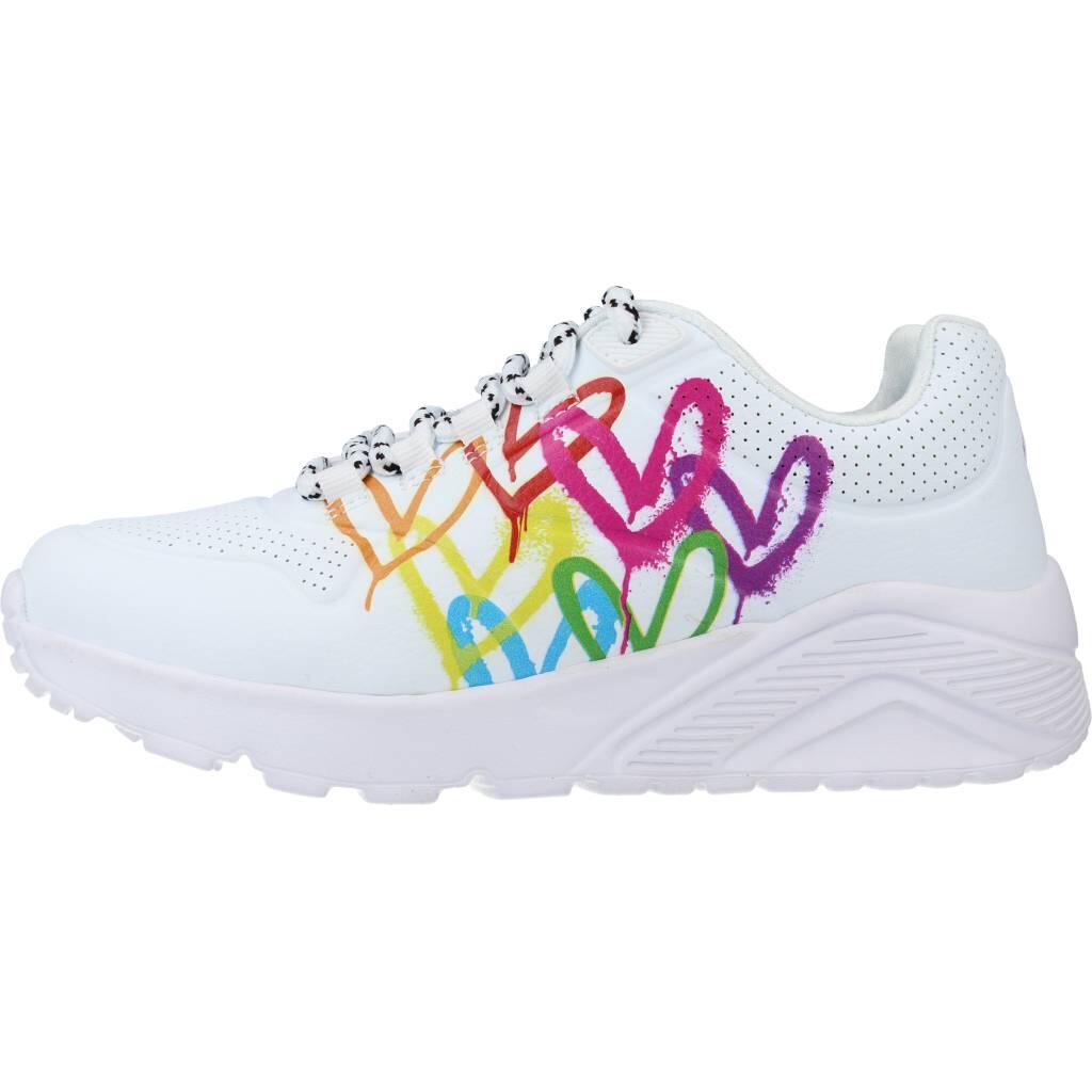 Scarpe Da Ginnastica Skechers Modello Love Brights Colore Bianco 2/5